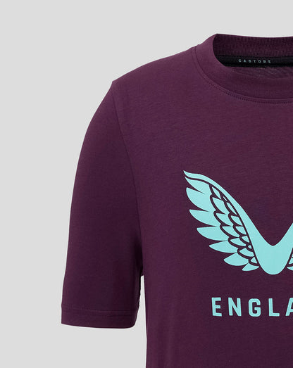 Junior's England Cricket 25/26 Lock Up Logo Tee