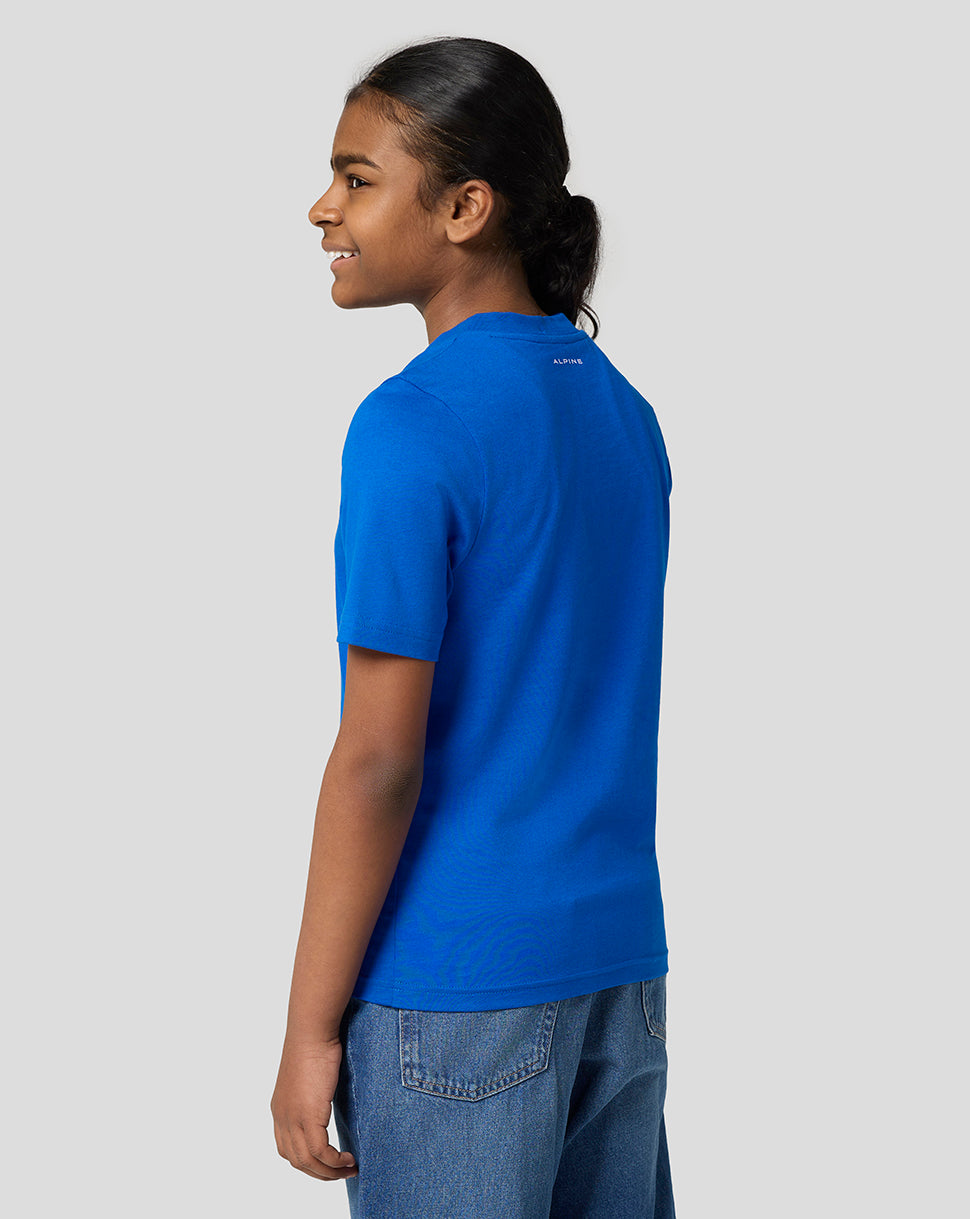 Alpine Junior Core Essentials T-Shirt – Lapisblau - Lapis Blue