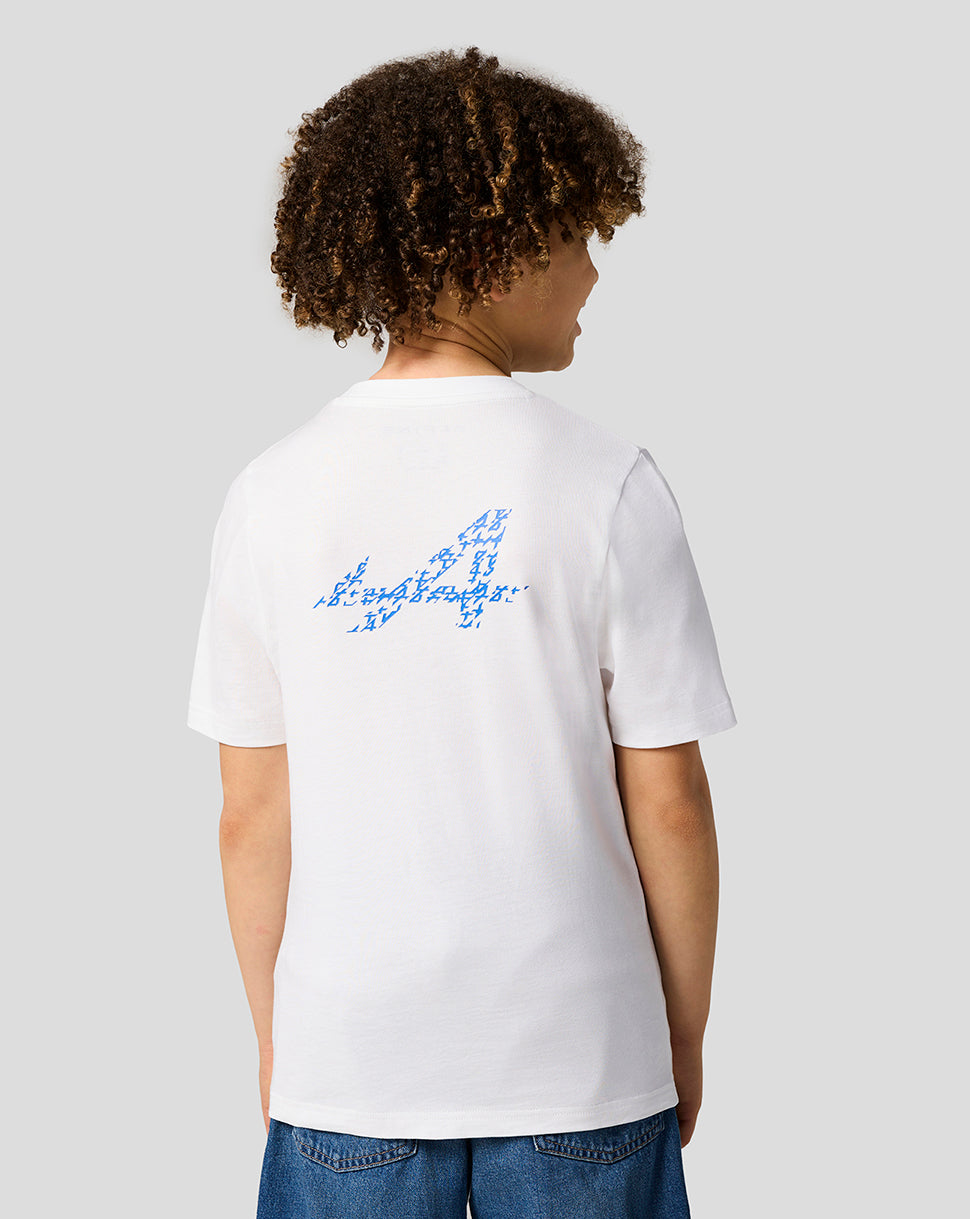 Alpine Juniors Graphic T-Shirt - Brilliant White - Brilliant White