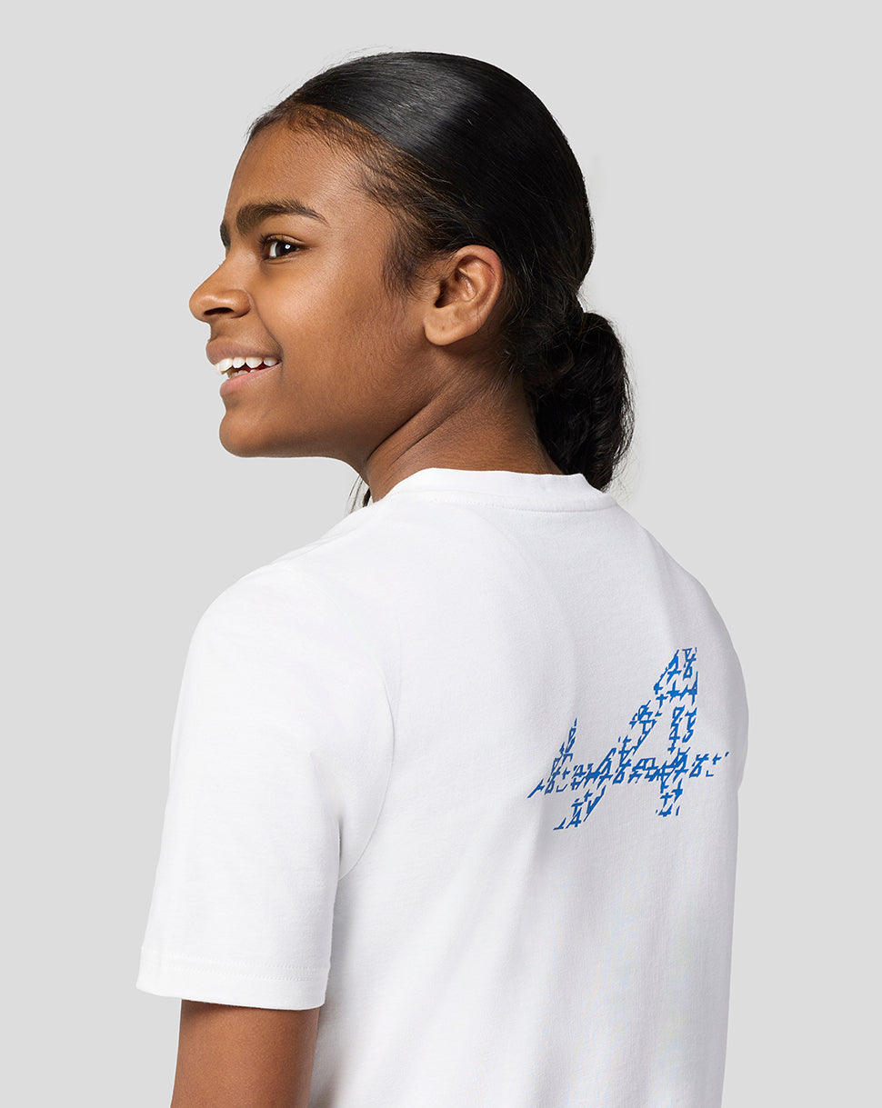 Alpine Juniors Graphic T-Shirt - Brilliant White - Brilliant White