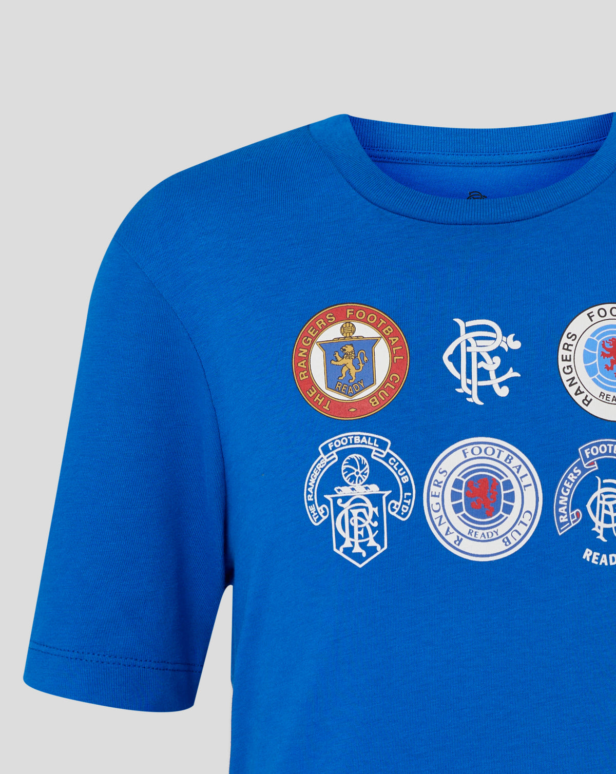 Camiseta Rangers Junior 25/26 Badge – Azul lapislázuli - Lapis Blue