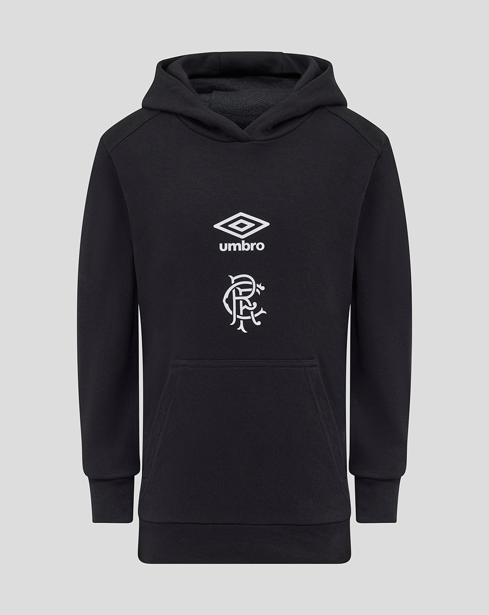 Rangers Juniors 25/26 Presentation Logo Hoodie - Caviar - Caviar