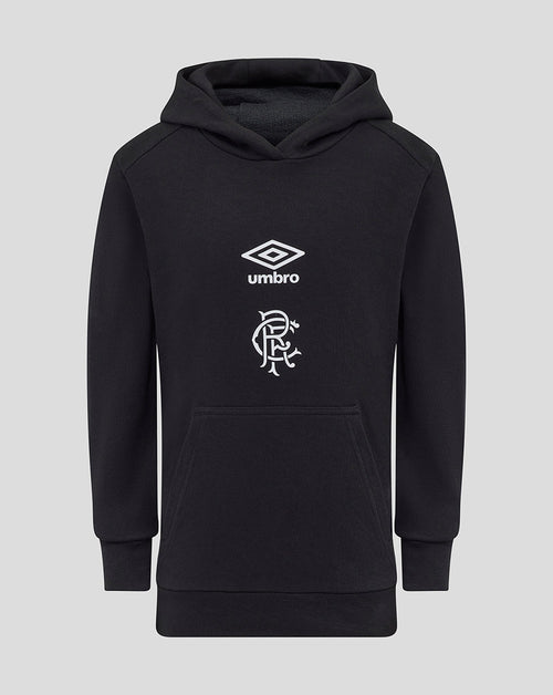 Rangers Juniors 25/26 Presentation Logo Hoodie - Caviar