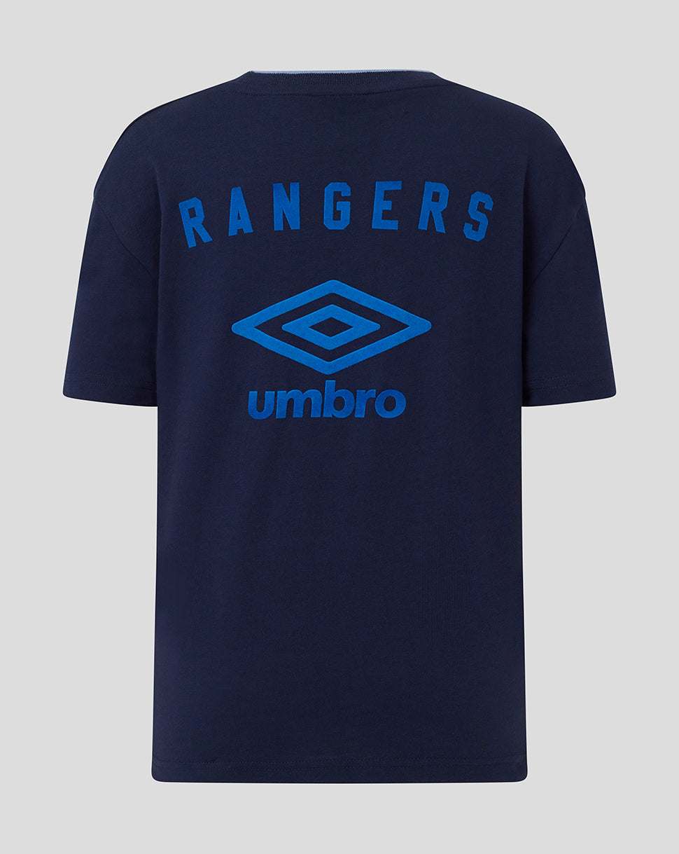 Camiseta de manga corta Travel Rangers Junior 25/26 - Peacoat - Peacoat