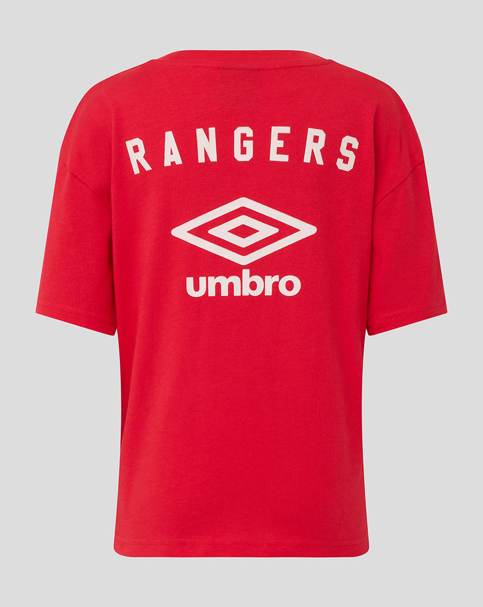 Rangers Adult 25/26 Travel Short Sleeve Tee - Red