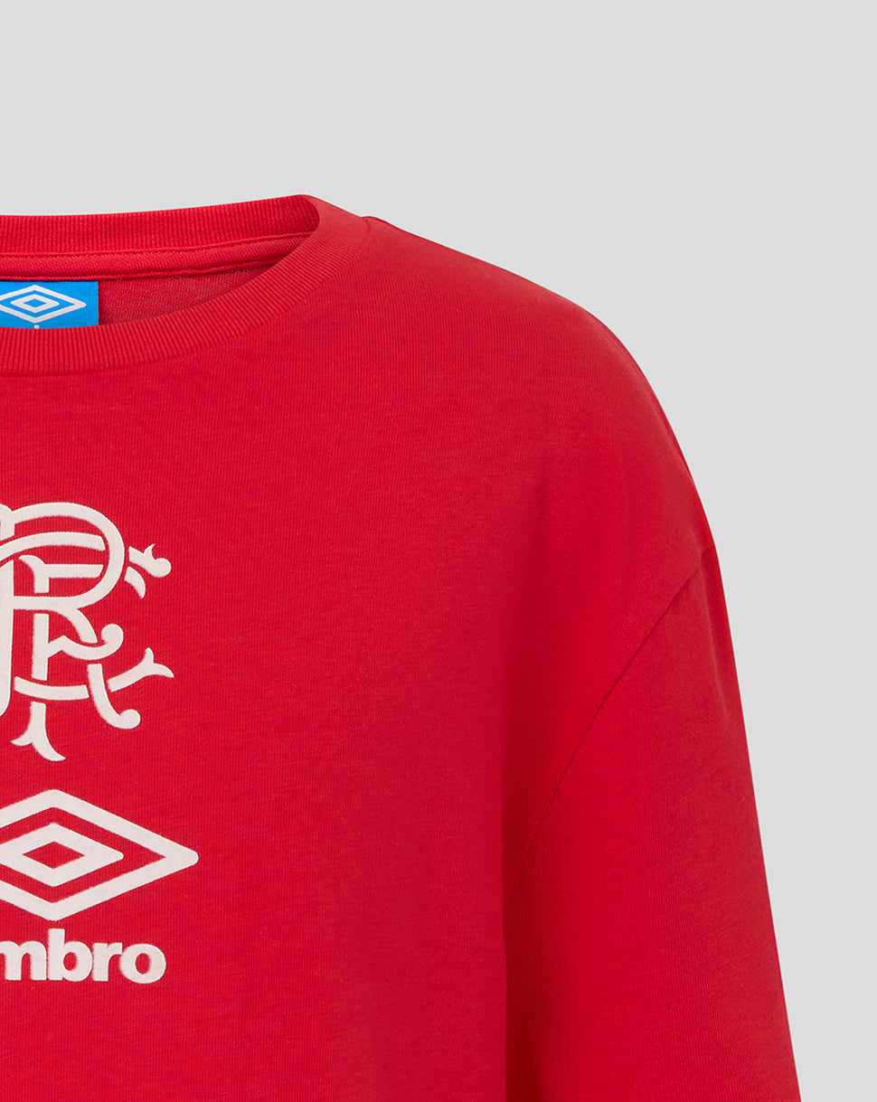 Rangers Adult 25/26 Travel Short Sleeve Tee - Red