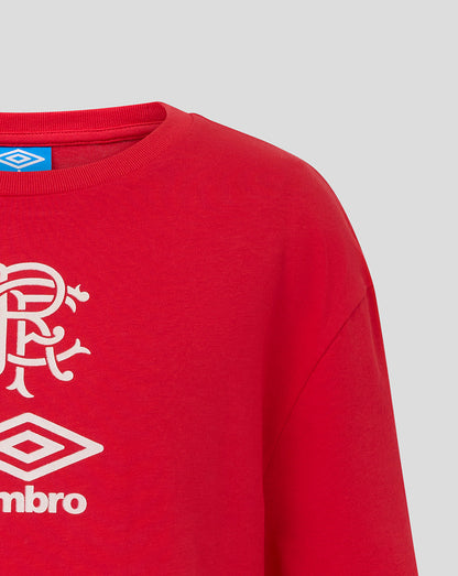 Rangers Adult 25/26 Travel Short Sleeve Tee - Red