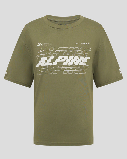 BWT Alpine Formula 1 Team Silverstone Junior T-Shirt - Green