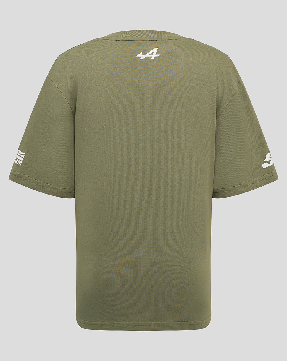BWT Alpine Formula 1 Team Silverstone Junior T-Shirt - Green