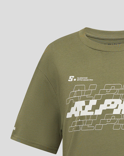BWT Alpine Formula 1 Team Silverstone Junior T-Shirt - Green