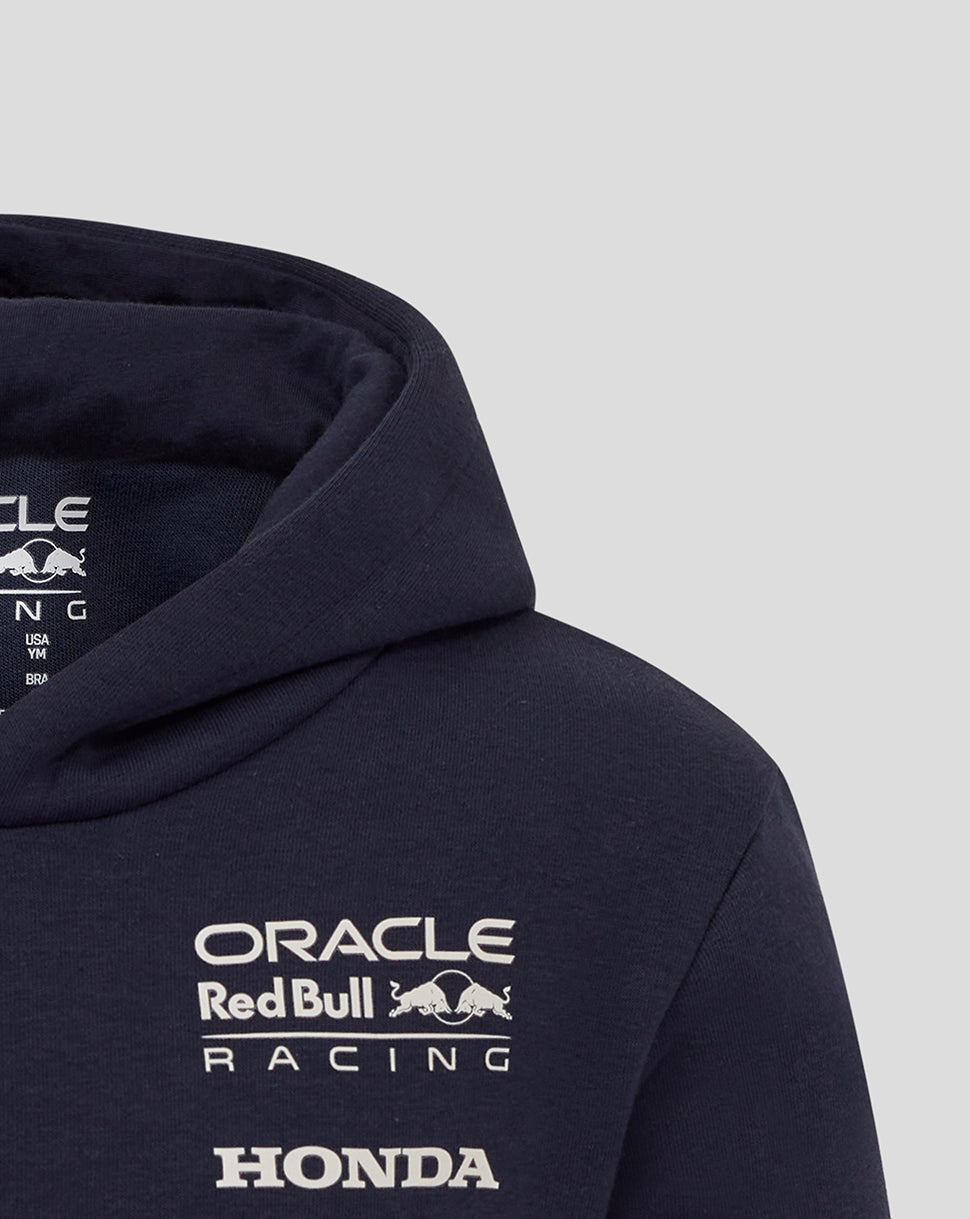 Oracle Red Bull Racing Junior Heritage Hoodie - Night Sky