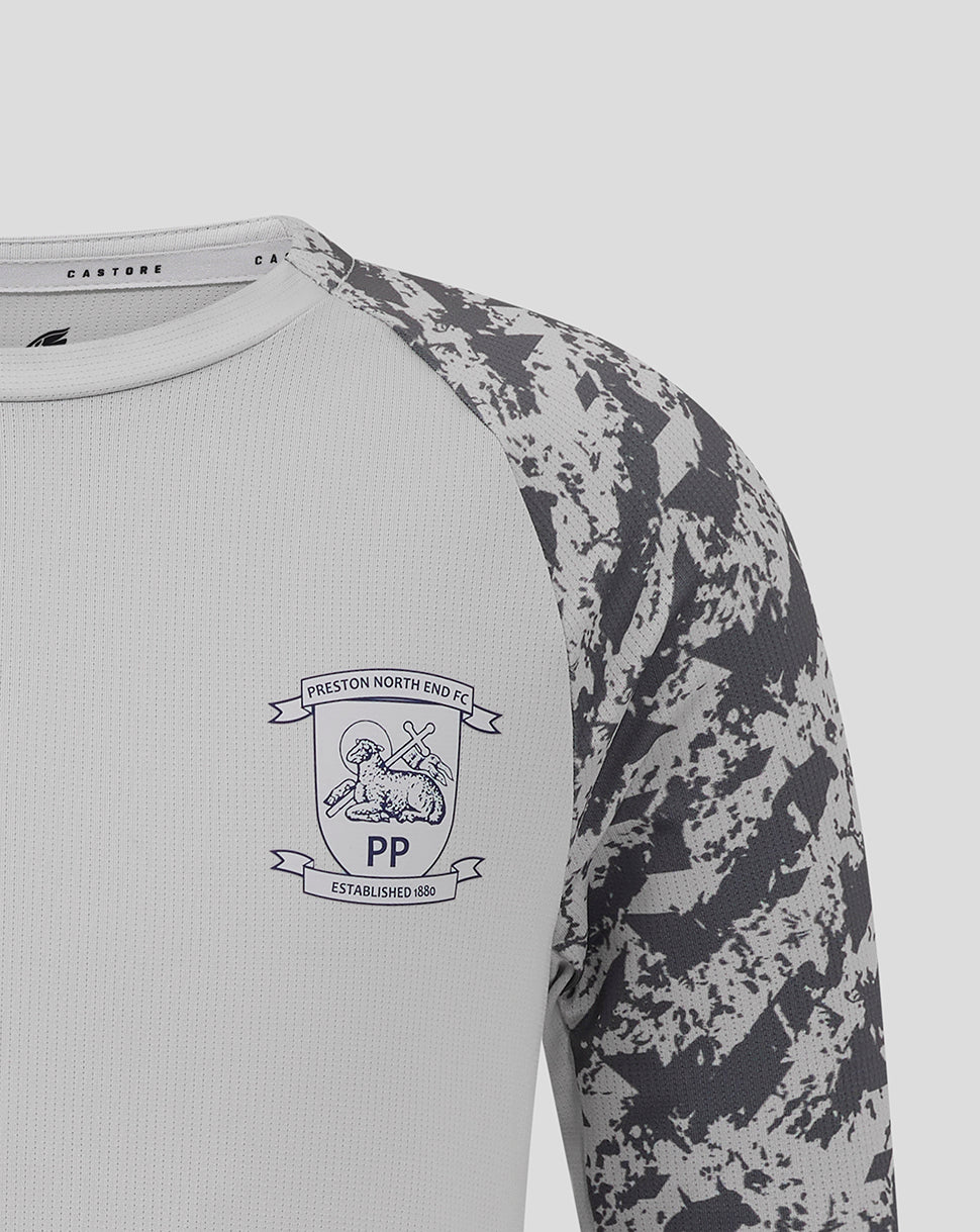 Preston Junior 25/26 Training T-Shirt - Grey