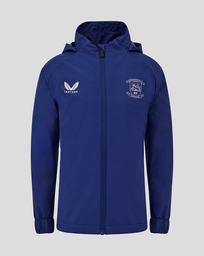 Preston North End Junior 25/26 Training Packable Hood Shower Jacket