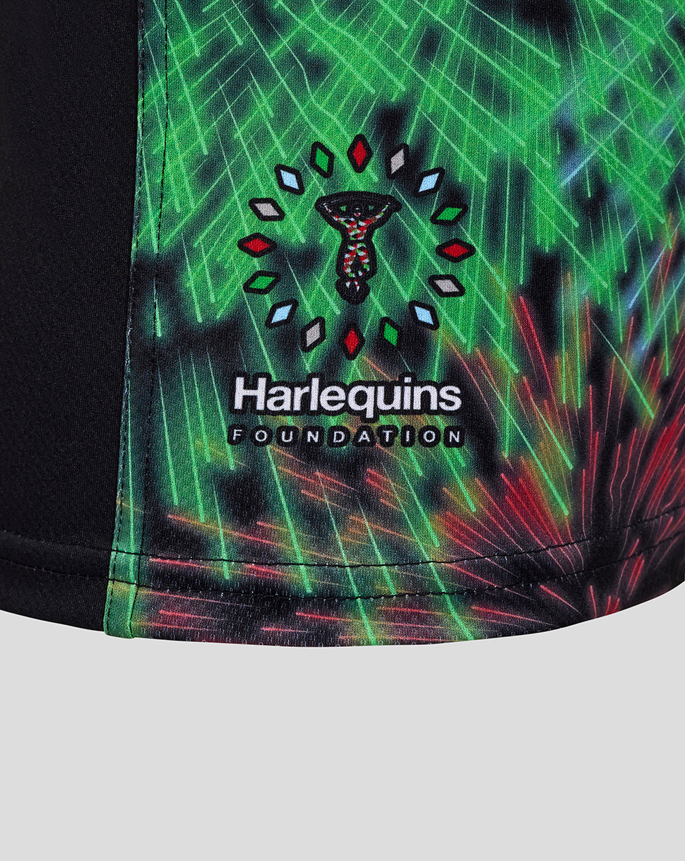 Camiseta Harlequins Junior 25/26 Big Game Réplica - Caviar/Classic Green