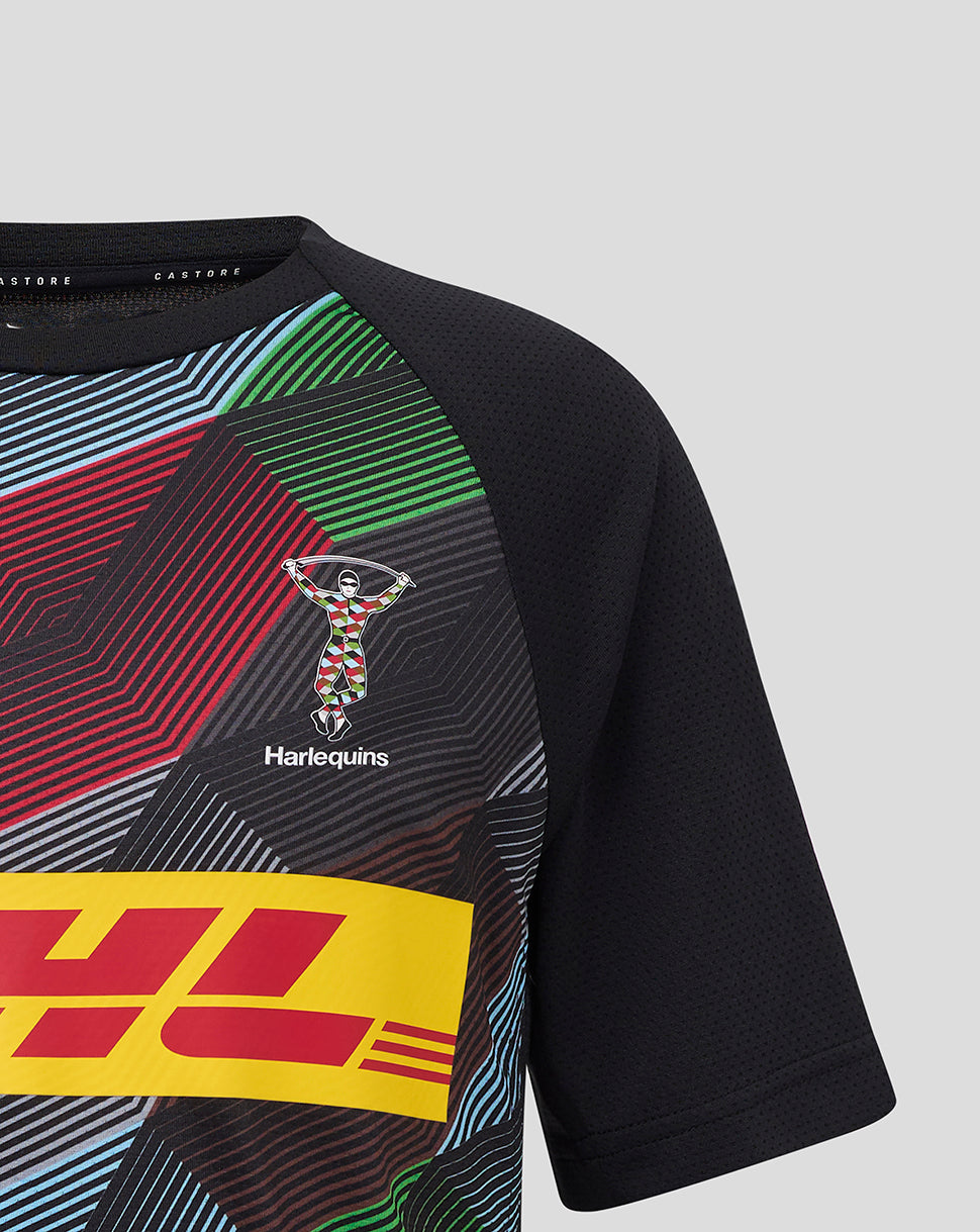 Camiseta Matchday de manga corta Harlequins Junior 25/26 - Caviar
