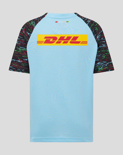 Harlequins Junior 25/26 Training Short Sleeve Tee - Sky Blue