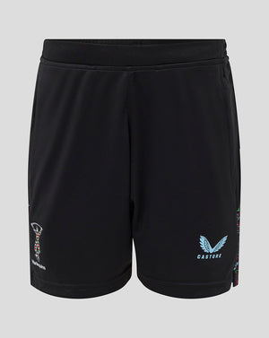 Harlequins Junior 25/26 Training Knit Shorts - Caviar
