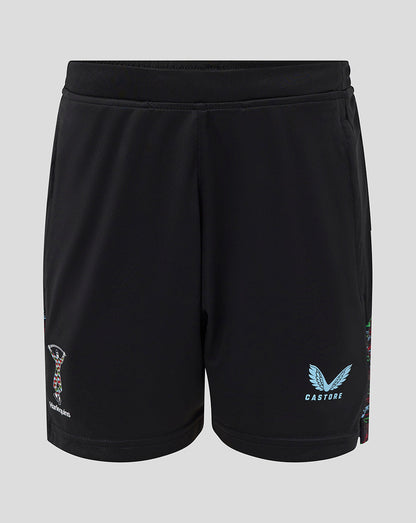 Harlequins Junior 25/26 Training Knit Shorts - Caviar