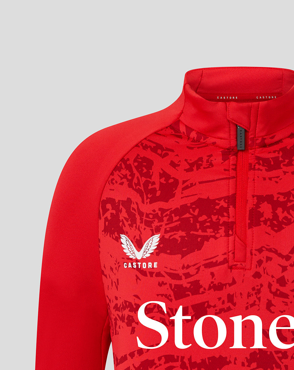 Saracens Junior's 25/26 Matchday Midlayer Top