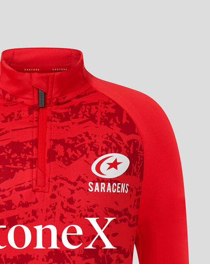 Saracens Junior's 25/26 Matchday Midlayer Top