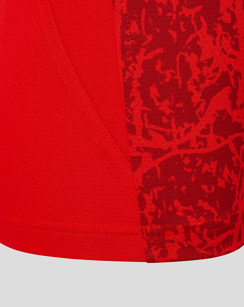 Saracens Junior's 25/26 Matchday Short Sleeve Tee - Racing Red