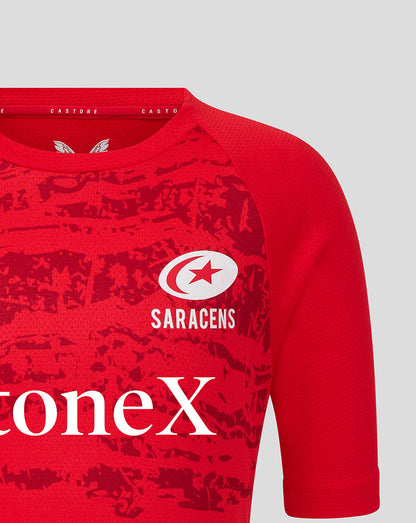 Saracens Junior's 25/26 Matchday Short Sleeve Tee