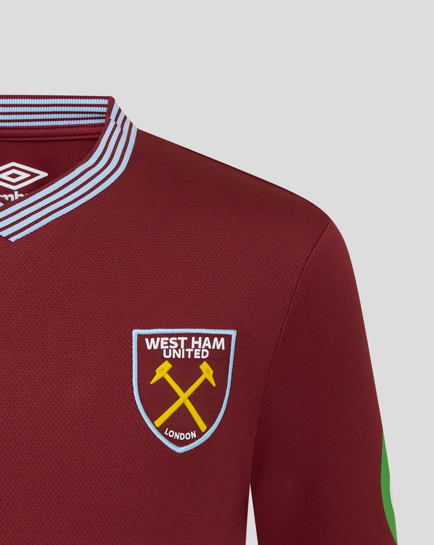 West Ham Junior 25/26 Home Short Sleeve Shirt