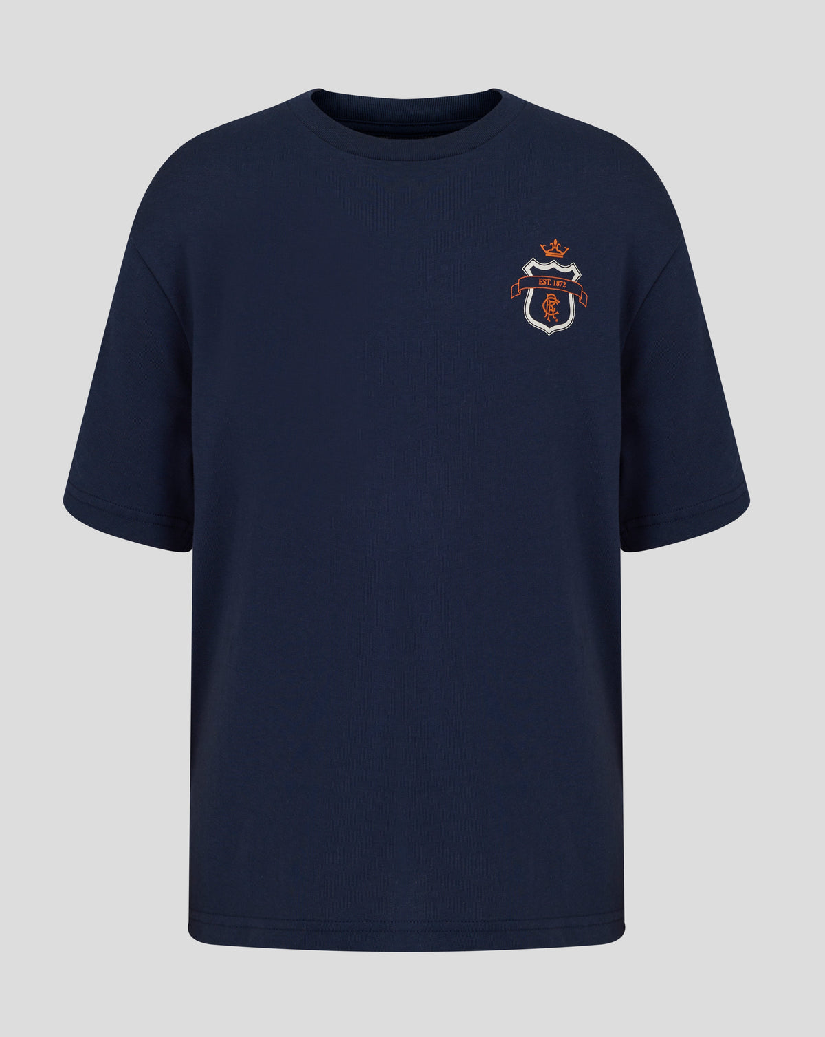 Rangers Junior 25/26 Contemporary Tee - Black - Black Iris