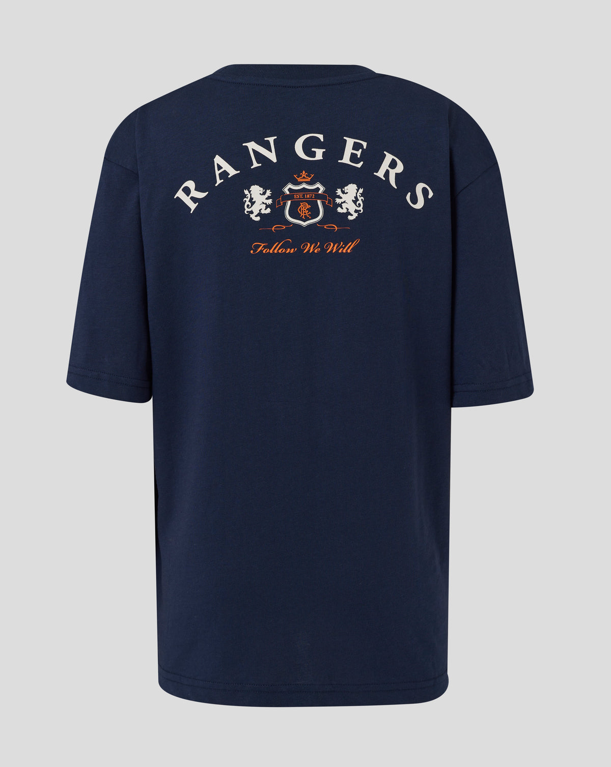 Rangers Junior 25/26 Contemporary Tee - Black - Black Iris