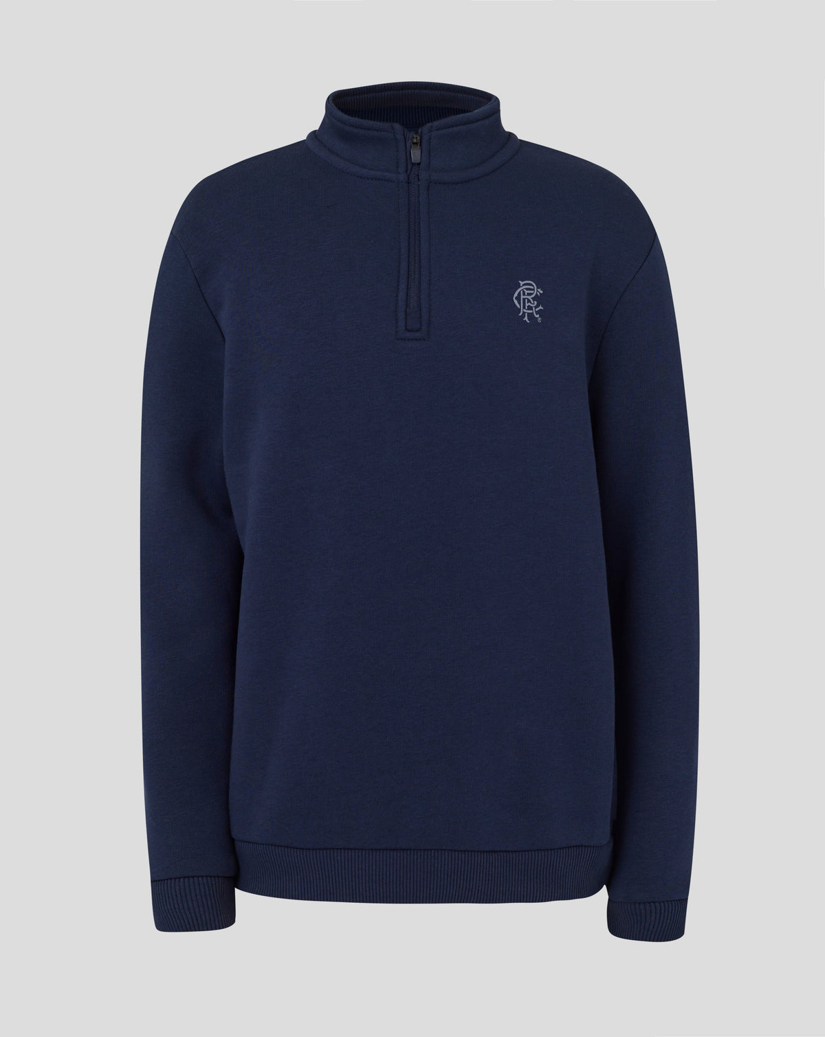 Rangers Junior 25/26 Contemporary 1/4-Zip – Schwarz - Black Iris