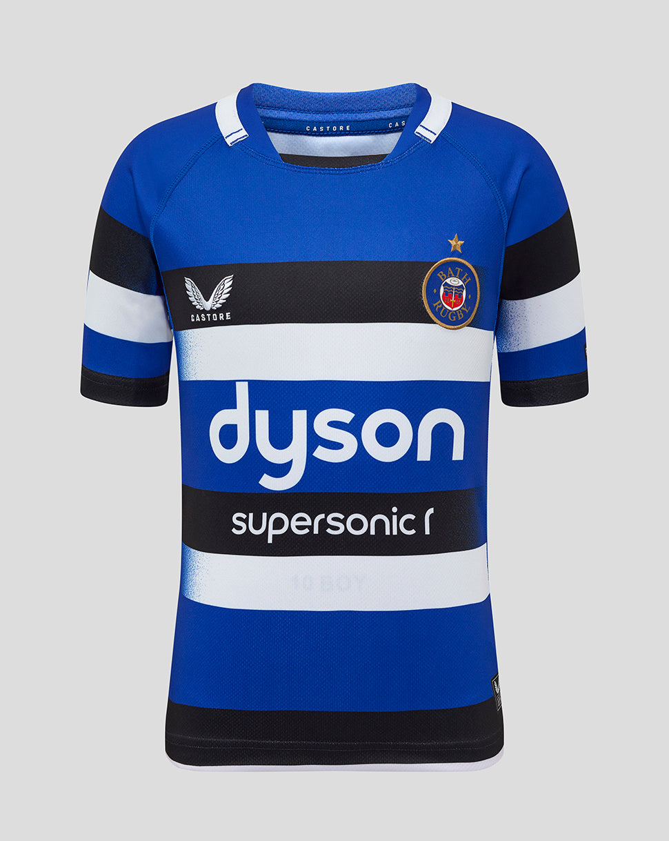 Camiseta Bath Junior 25/26 Local Réplica - Azul/Negro