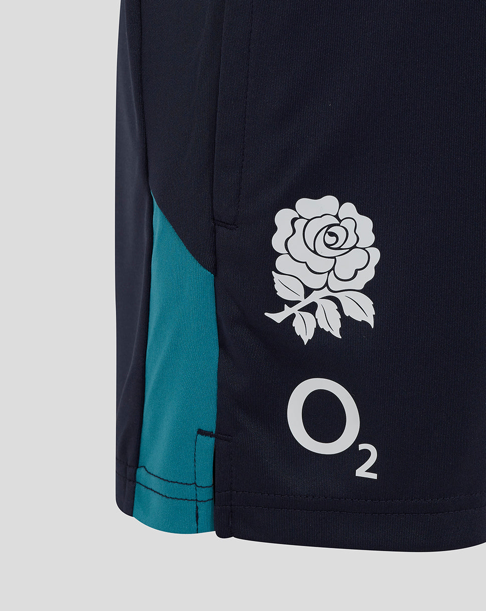 Junior England Rugby 25/26 Performance Knit Shorts - Inkwell