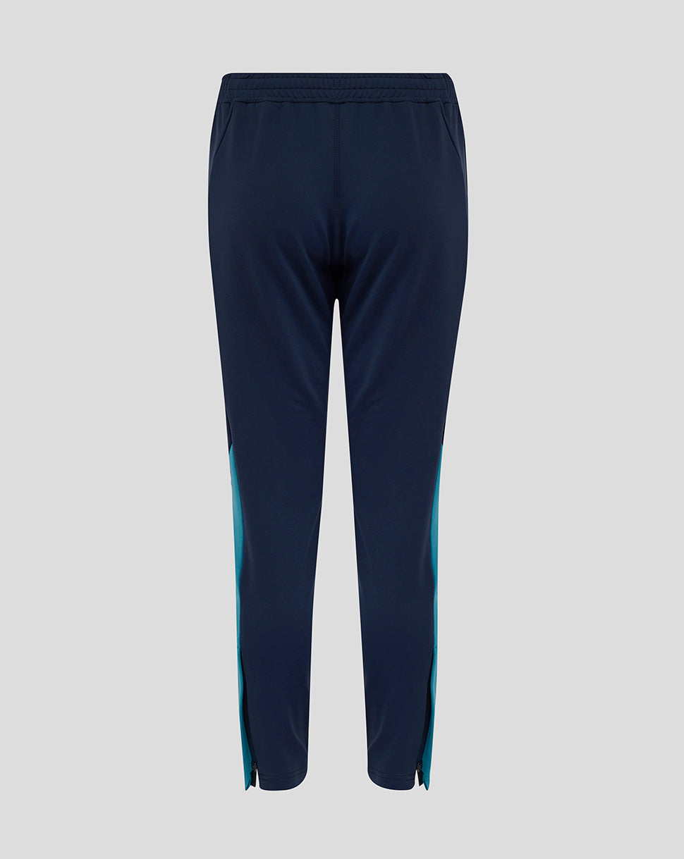 Junior England Rugby 25/26 Performance Strick Hose – Tintenblau - Inkwell/Storm Blue
