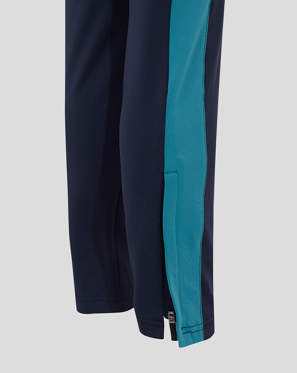 Junior England Rugby 25/26 Performance Strick Hose – Tintenblau - Inkwell/Storm Blue