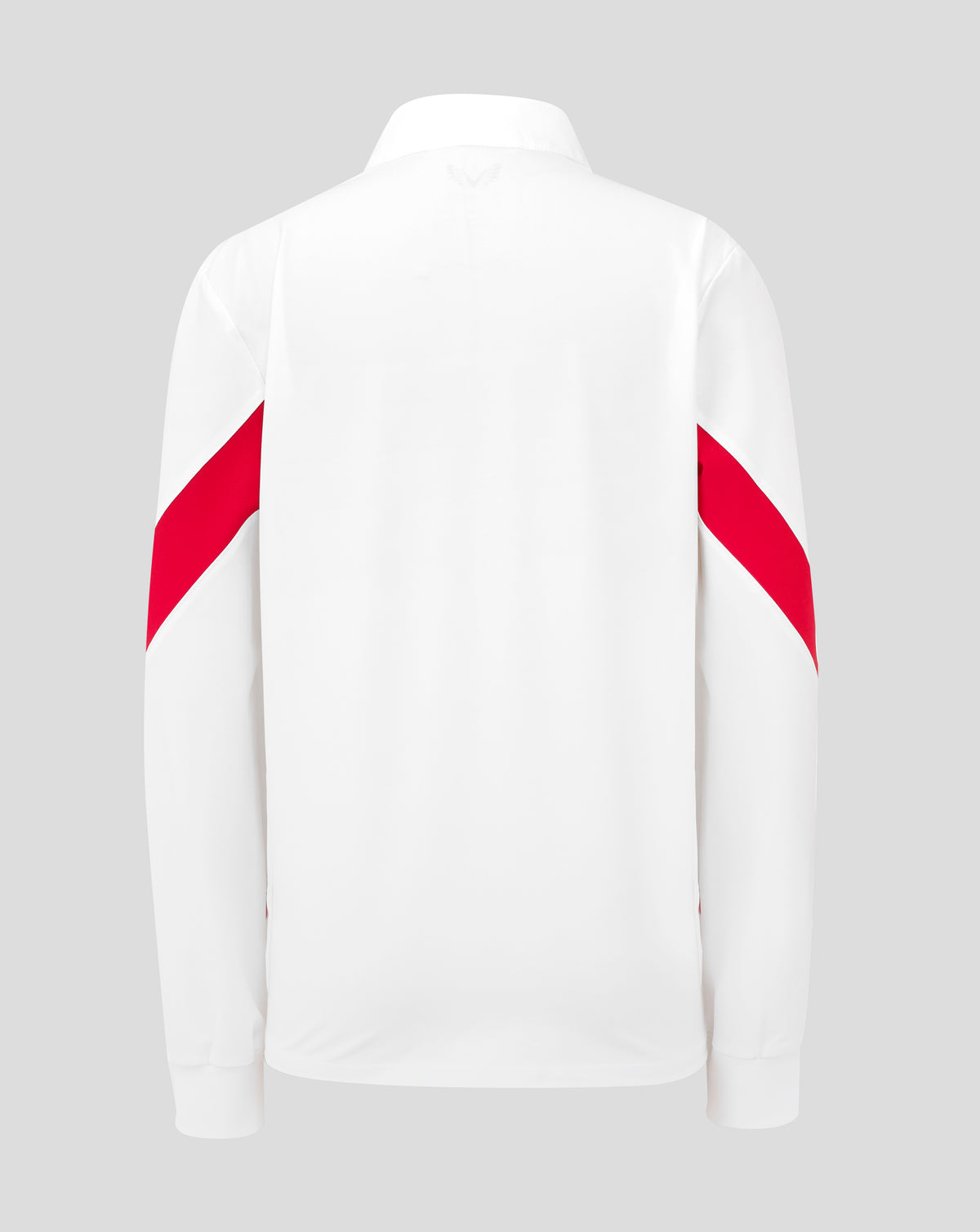 Chaqueta England Rugby Junior 25/26 Anthem - Blanco brillante/Jester Red