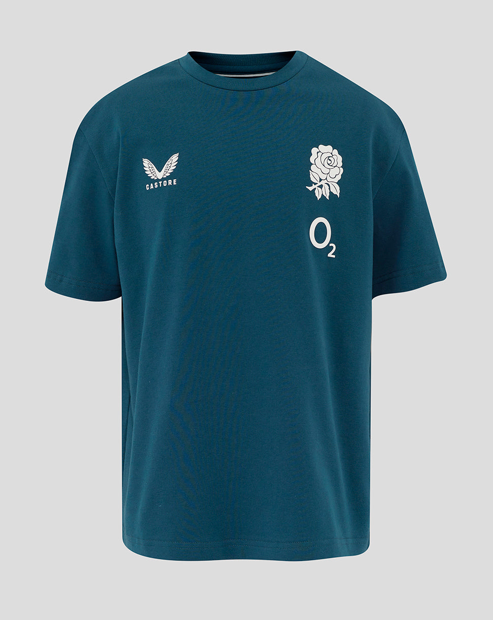 Camiseta Travel de manga corta England Rugby 25/26 junior – Reflecting Pond - Reflecting Pond