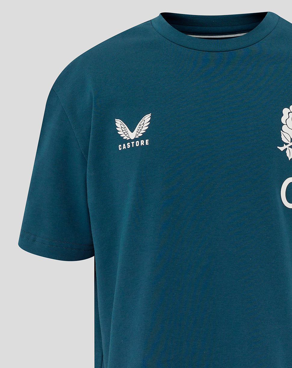 Camiseta Travel de manga corta England Rugby 25/26 junior – Reflecting Pond - Reflecting Pond