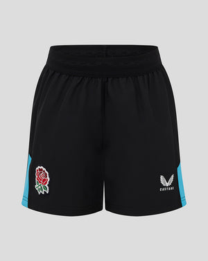 England Rugby 25/26 Alternate Replica Short Junior - Caviar/Swim Cap