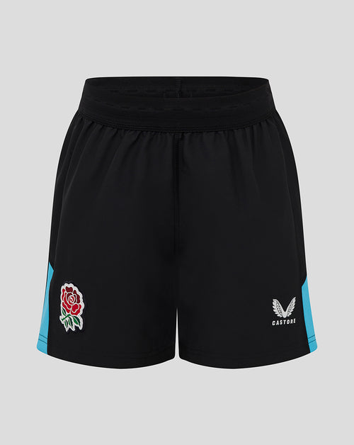England Rugby 25/26 Alternate Replica Short Junior - Caviar/Swim Cap