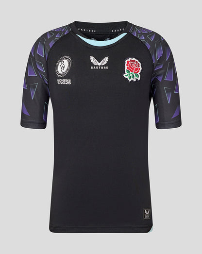 England Rugby 25/26 Red Roses Junior WRWC Alternate Replica Shirt
