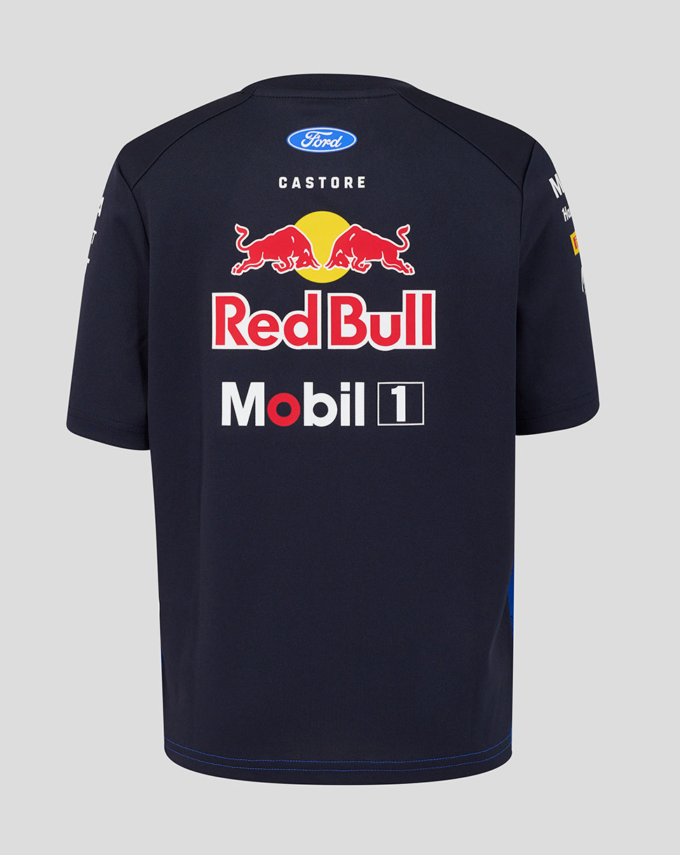 Oracle Red Bull Racing Juniors Teamline Set Up T-Shirt - Night Sky / Surf The Web - Night Sky/Surf The Web