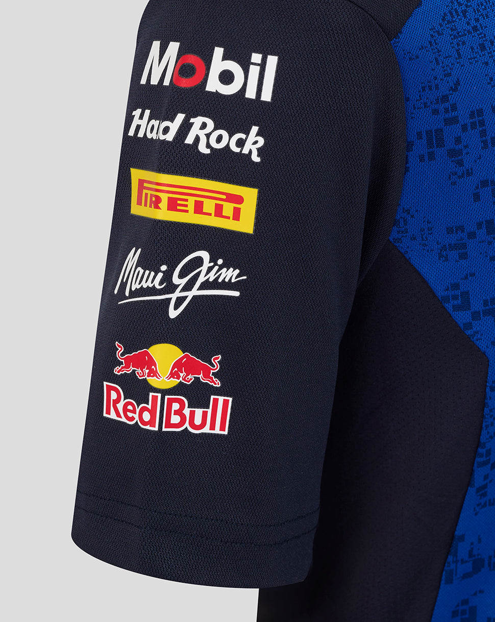 Oracle Red Bull Racing Juniors Teamline Set Up T-Shirt - Night Sky / Surf The Web - Night Sky/Surf The Web