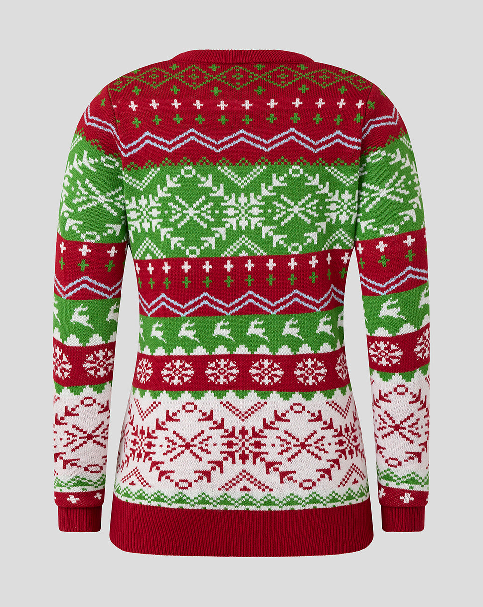 Harlequins Junior 25/26 Christmas Jumper - Red