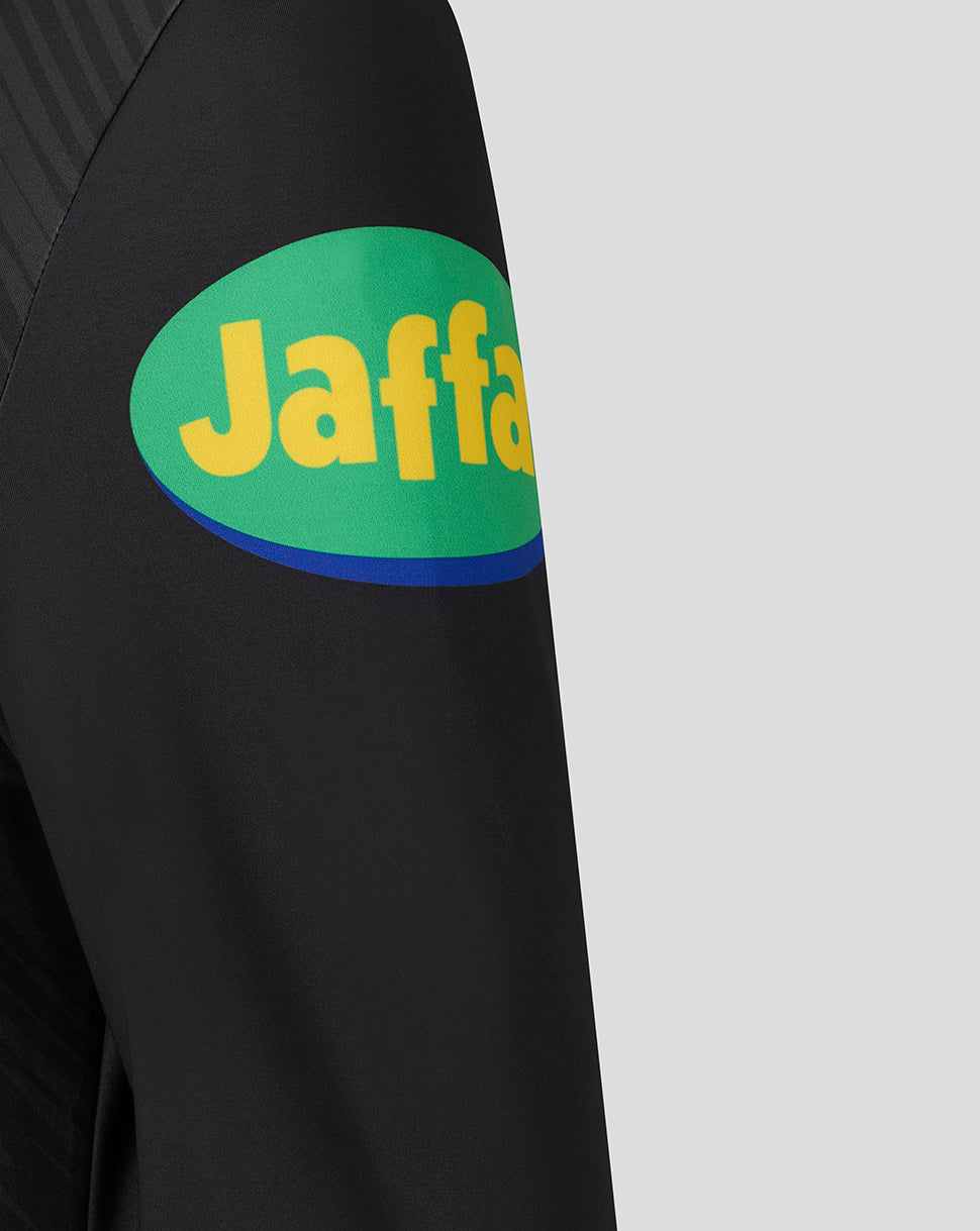 Prenda de entrenamiento con media cremallera Leicester Tigers Junior 25/26 – Negro - Negro