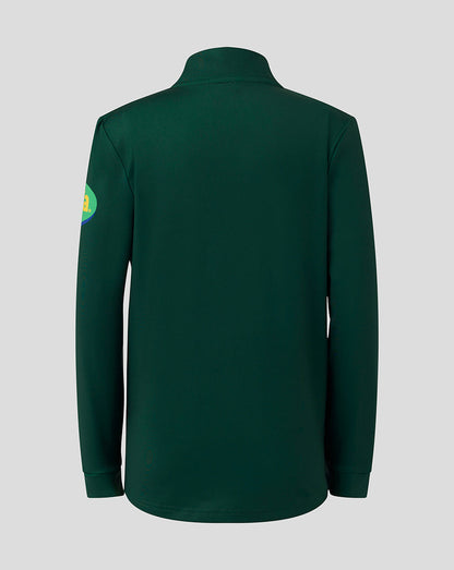 Leicester Tigers Junior 25/26 Training Quarter Zip - Dark Green