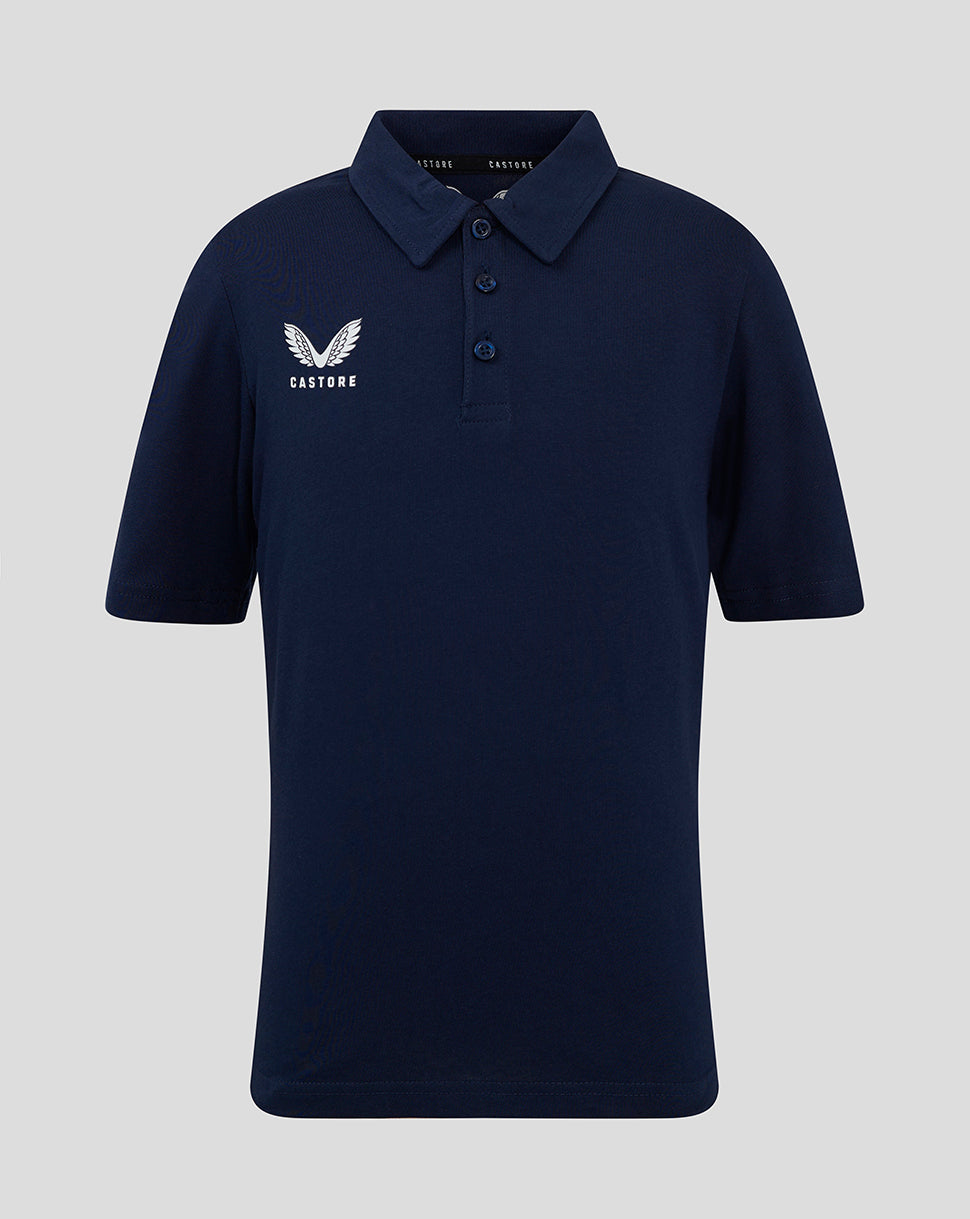 SHORT SLEEVE COTTON / POLY POLO - Navy