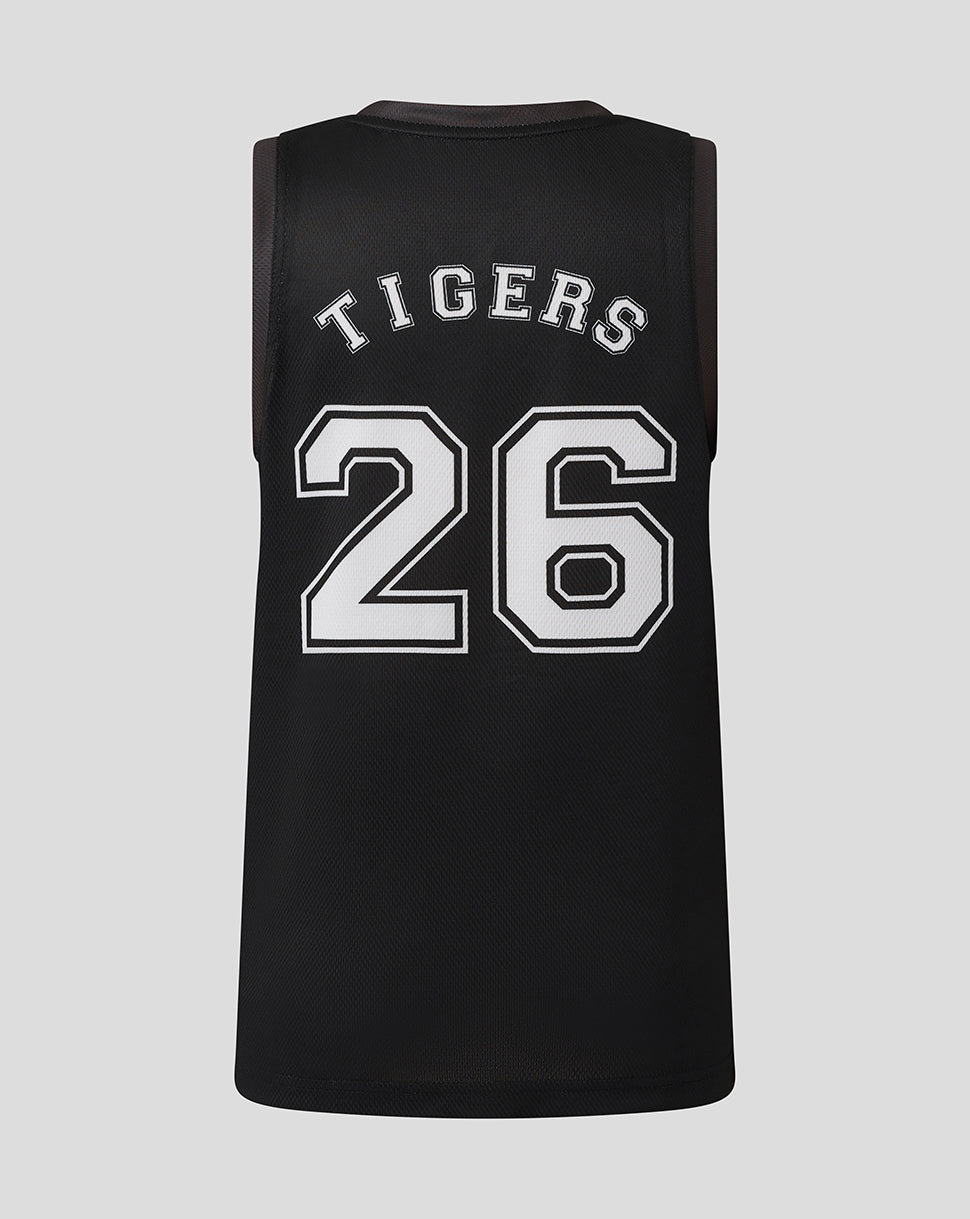 Leicester Tigers Junior  25/26 Training Basketball Vest  - Caviar