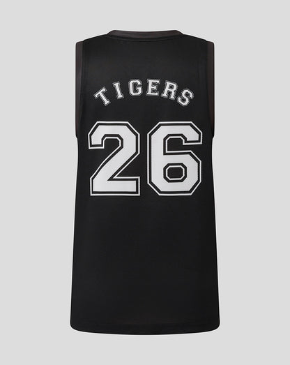 Leicester Tigers Junior  25/26 Training Basketball Vest  - Caviar