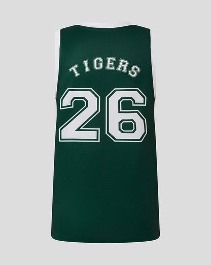 Leicester Tigers Junior 25/26 Training Basketball Vest  - Botanical