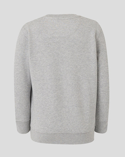 Leicester Tigers Junior 25/26 Travel Crewneck Sweatshirt